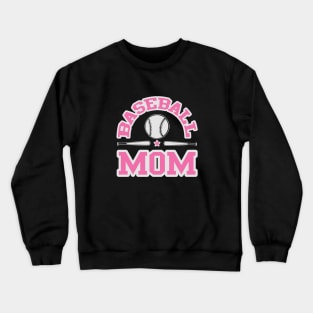 Baseball Mom Crewneck Sweatshirt